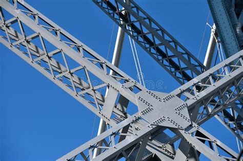 Structure A Steel Bridge Stock Photo Image Of Domino 271880172