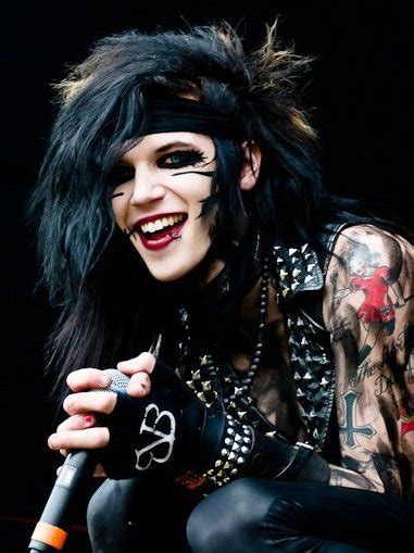 Andy Biersack Andy Sixx Band Black Veil Brides Bvb Army Cute