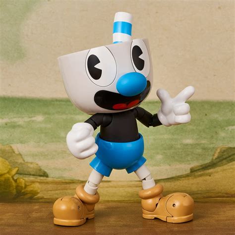 1000 Toys Cuphead Mugman Action Figure Multicolor Buy Online In