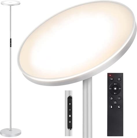 OUTON Floor Lamp 30W 3000LM LED Modern Torchiere Sky Lamp Super