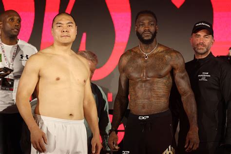 Deontay Wilder Vs Zhilei Zhang Start Time Fight Card Tv Schedule