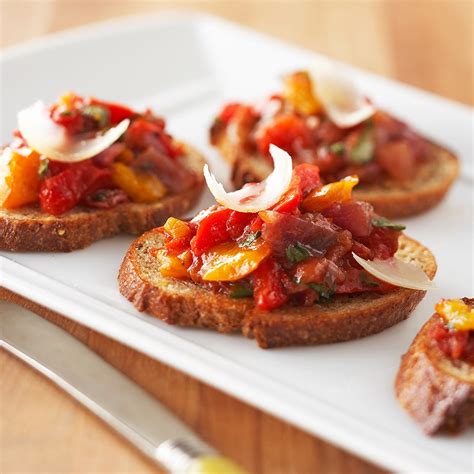 Veggie Bruschetta Recipe Eatingwell