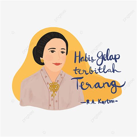 Kartini Day Vector Design Images, Kartini Day With Popoular Quote ...