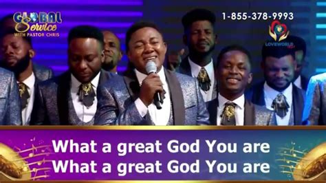 Loveworld Singers Great God Youtube