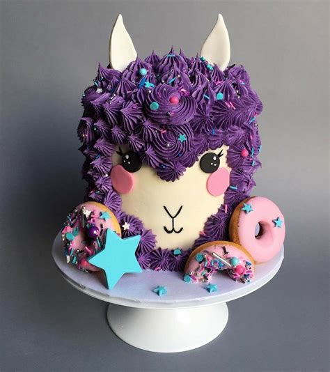 Llama Cake Instead Of Unicorn Cake Mini Cakes Cupcake Cakes 12