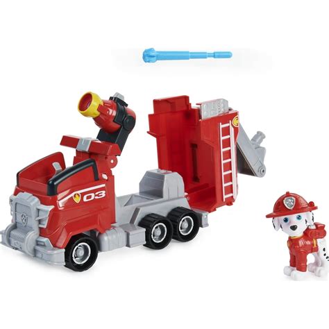 PAW Patrol, Marshall Deluxe Transforming Movie Vehicle - Walmart.com ...