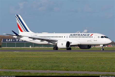 F HZUP Air France Airbus A220 300 BD 500 1A11 Photo By Jon Marzo ID