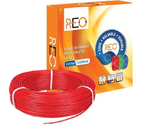 Core Sq Mm Havells Reo Pvc Insulated Wire Cable Roll Length