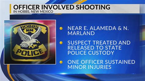 New Mexico State Police Investigate Hobbs Pd Officer Involved Shooting