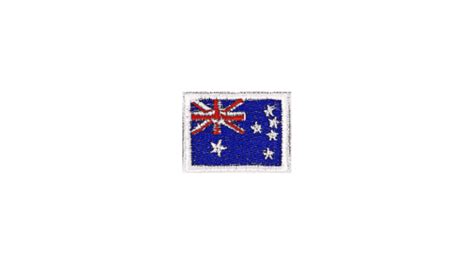 Australia flag patch | 3.5cm x 2.5cm | TravellingPatchesON