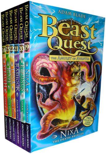 Beast Quest Series 4 Collection Nixa The Death Bringer Equinus The