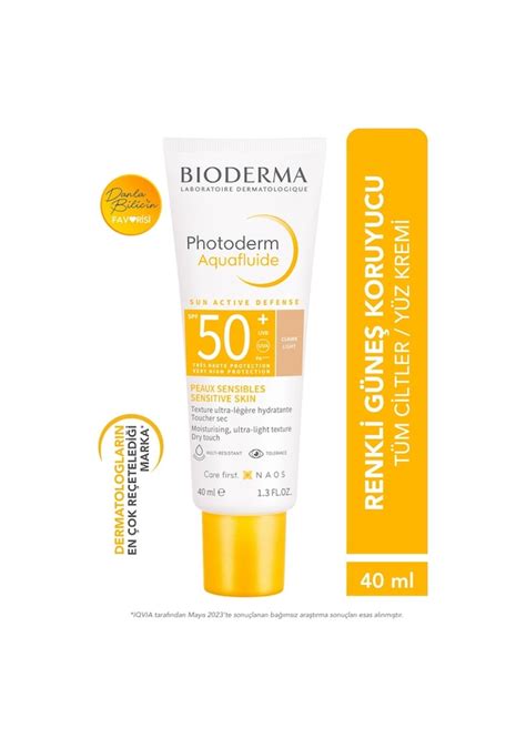 Bioderma Photoderm Aquafluid Light Spf50 Tüm Ciltler Için Yüksek