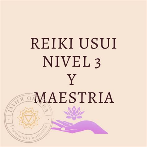 Reiki Usui Nivel Y Maestr A