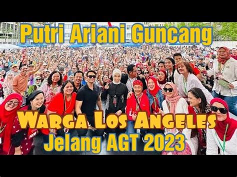 Putri Ariani Goncang Warga Los Angeles Jelang AGT 2023 YouTube