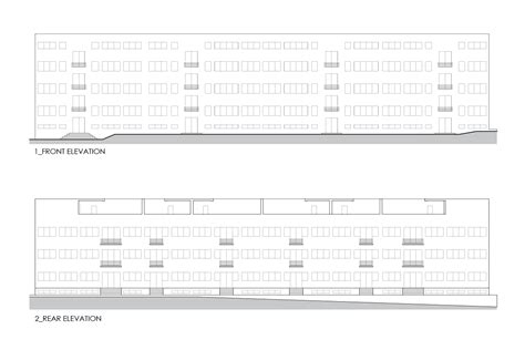 Casa De Apartamentos Weissenhof Dwg Cad Descarga Gratis