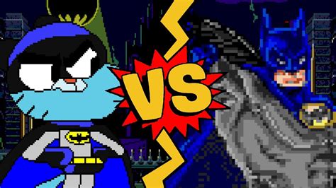 M U G E N Battles Gumball Watterson Vs Batman The Amazing World Of