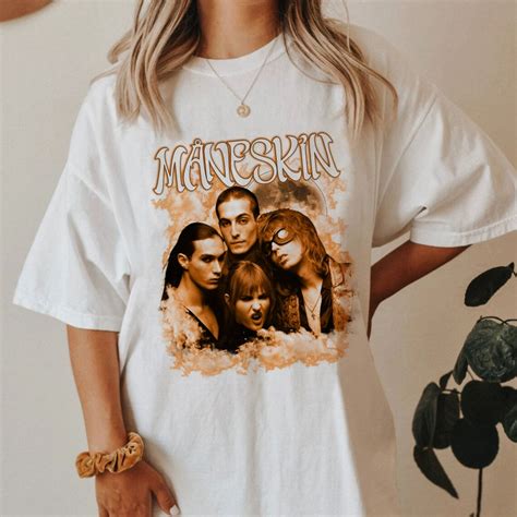 Maneskin Png Rock Band Png Vintage Maneskin Rush Etsy