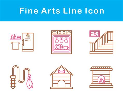 Fine Arts Vector Icon Set 21504153 Vector Art at Vecteezy