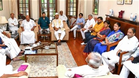 In Photos Sharad Pawar Attends Ncp National Executive Meeting In Delhi