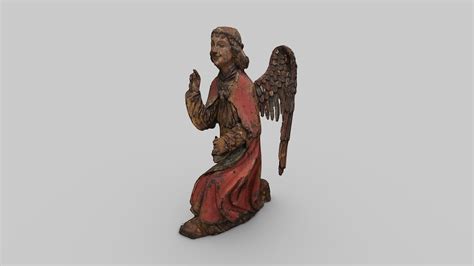 Angel Gabriel Sculpture - 3D model by artfletch [321e4a8] - Sketchfab