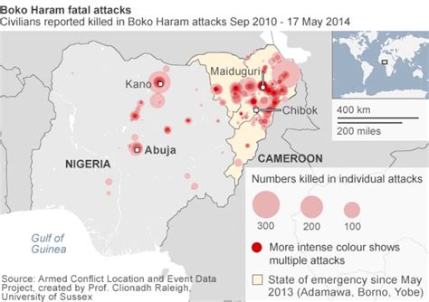 Nigeria Violence Boko Haram Kill 27 In Village Attacks Bbc News