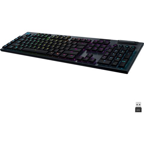 Logitech G G Teclado Rf Wireless Bluetooth Qwerty Ingl S Carbono