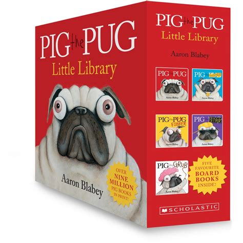 Pig The Pug 5 Book Little Library By Aaron Blabey Big W