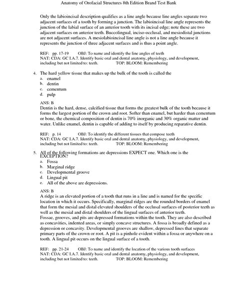 SOLUTION Anatomy Of Orofacial Structures 8th Edition By Brand Pdf