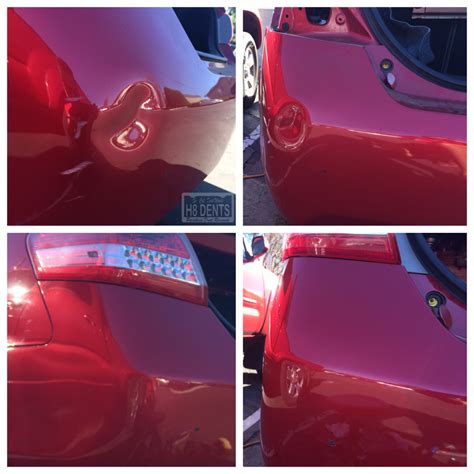 Toyota Bumper Reshaping - So Cal Dent Works | Paintless Dent Removal