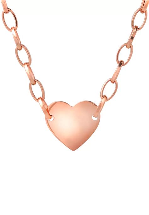 Buy TOMEI TOMEI Love Chain Necklace, Rose Gold 585 Online | ZALORA Malaysia