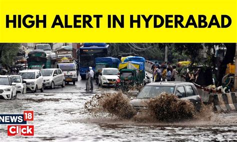 Hyderabad Rain News Update | Heavy Waterlogging In Parts Of Hyderabad ...