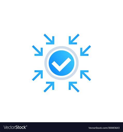 Positive Impact Icon Royalty Free Vector Image