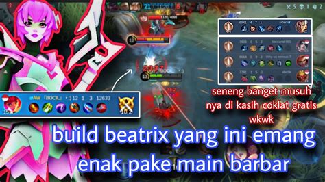 Build Beatrix Paling Mantap Buat Main Barbar Bikin Musuh Sampai