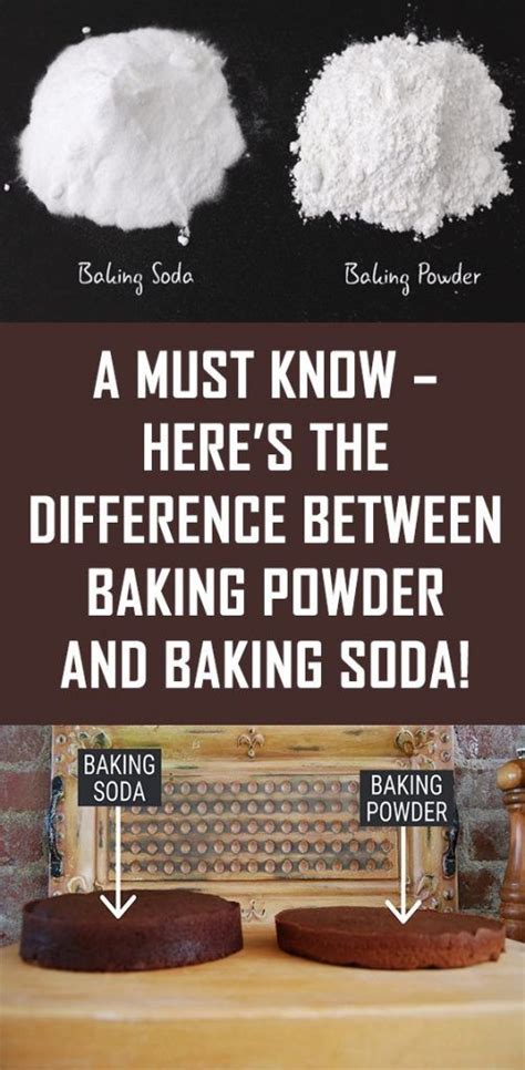 A Must Know Here’s The Difference Between Baking Powder And Baking Soda With Images