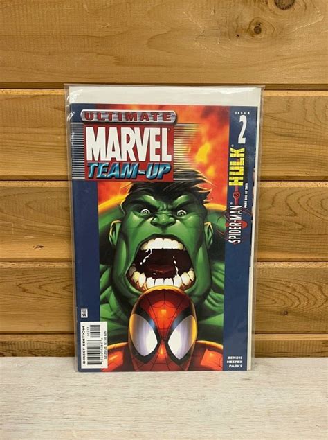 Marvel Comics Ultimate Team Up Hulk Spider Man Vintage