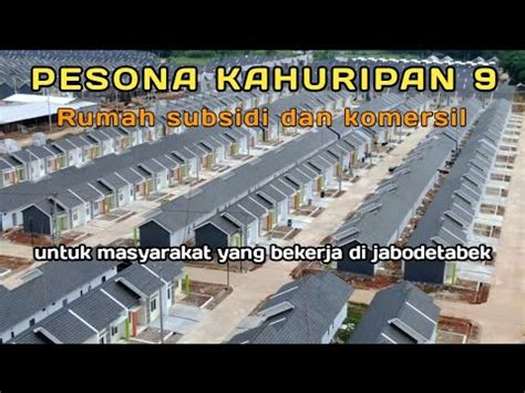 Pesona Kahuripan Unit Rumah Ssubsidi Komersil Untuk