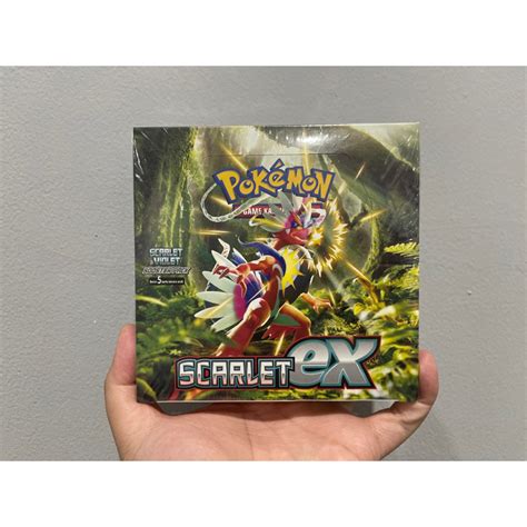 Jual Tcg Pokemon Indonesia Booster Box Segel Scarlet Ex Shopee Indonesia