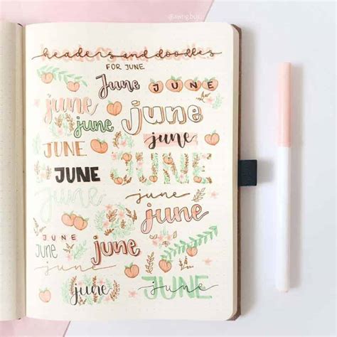 Aesthetic Title Ideas For Your Bullet Journal | Masha Plans