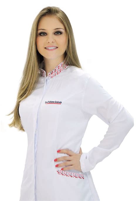 Jaleco Estampado De Cerejas Medical Fashion Nursing Fashion Dental