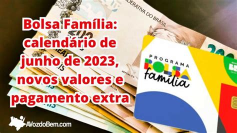 Calendário de pagamento do Bolsa Família para junho de 2023 e saiba