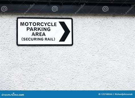 Motorcycle Parking Area Signage - Motorcycle You