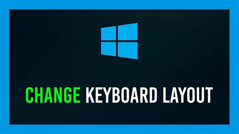 Windows 10: Change keyboard layout | TroubleChute Hub