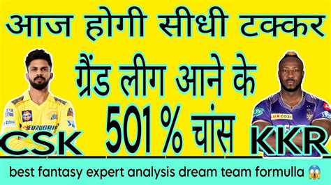 Csk Vs Kkr Today Match Prediction Pitch Report Ground Stats Or Full