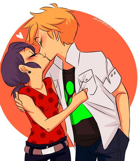 Miraculous Ladybug Adrienette Cute Joaninha Milagrosa Anime Miraculous Ladybug Desenhos