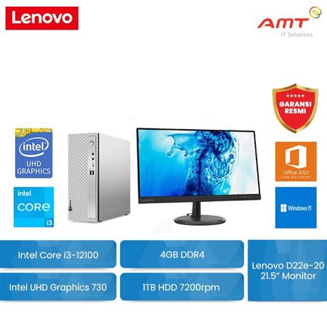jual lenovo ideacentre  iab   gb intel uhd  tb hdd