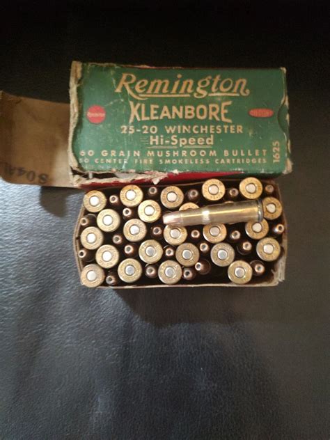 Remington Kleanbore 25 20 Hollow Point