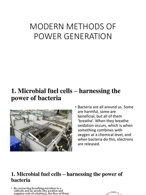 Modern Methods of Power Generation | PDF | Physical Sciences ...