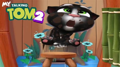 My Talking Tom 2 Toilet Poop Funny Sound Android Ios Gameplay