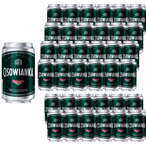 Cisowianka Naturalna Woda Mineralna Niegazowana 330 Ml X 48 Sztuk