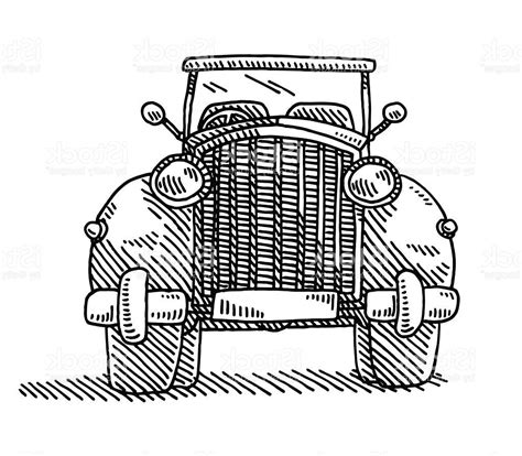 Car Front View Drawing at GetDrawings | Free download